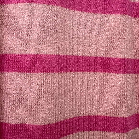 *NWT* Pink Striped Knit Dress - Picture 7 of 11